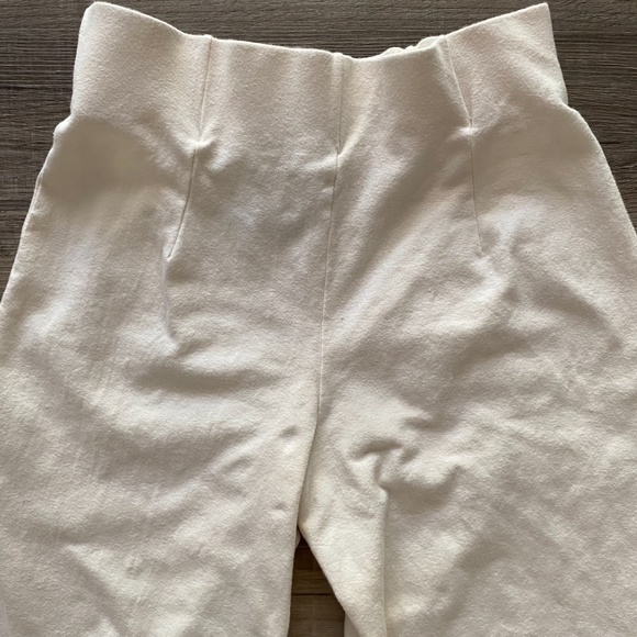 VTG 1980s Off White Stirrup Pants Womens S M - Picture 8 of 10